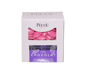 Dragées Chocolat fuchsia - 1kg - Fuchsia 