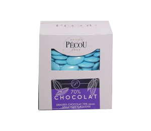 Dragées Chocolat - 1kg - Turquoise 