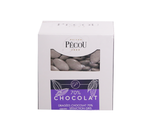 Dragées Chocolat - 1kg - Gris 