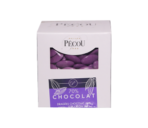 Dragées Chocolat - 1kg - Lilas 